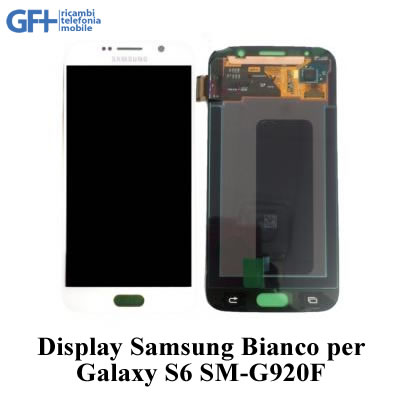 GH97-17260B Display Completo BIANCO Samsung S6 SM-G920F